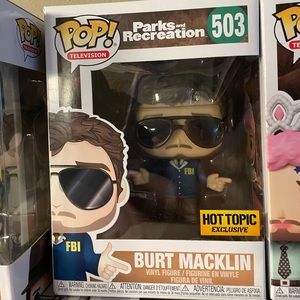 Parks and Rec Burt Macklin Funko Pop